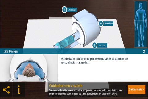 Cuidados com a Saúde Realidade Aumentada screenshot 4