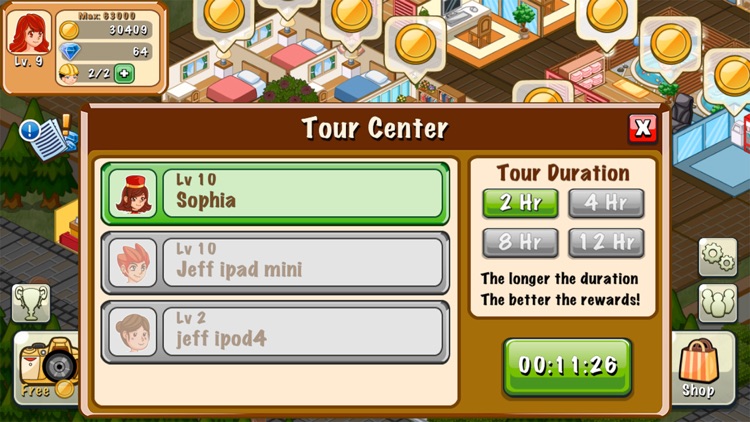 Hotel Story: Resort Simulation Game screenshot-4