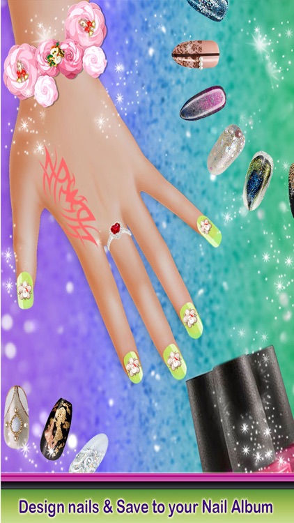 Christmas Nail Salon - Delicate Manicure Art Games