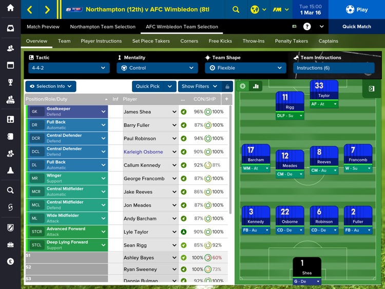 Football Manager Touch 2016 screenshot-3