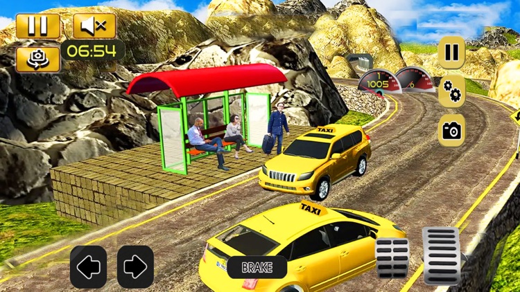 Off-Road Taxi Driving Game
