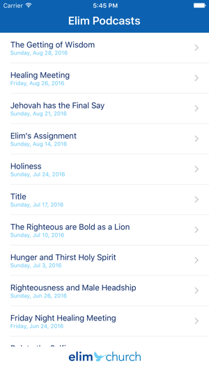 Elim Church Podcasts(圖2)-速報App