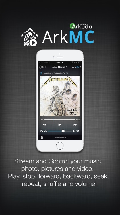 ArkMC Pro UPnP media streaming and HD video player screenshot-4