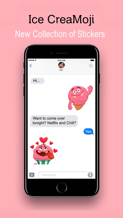 Ice CreaMoji Stickers for iMessage