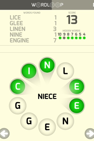 Word Loop screenshot 3