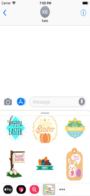 Easter Day Stickers 2018