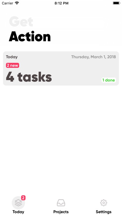 Action: Task manager