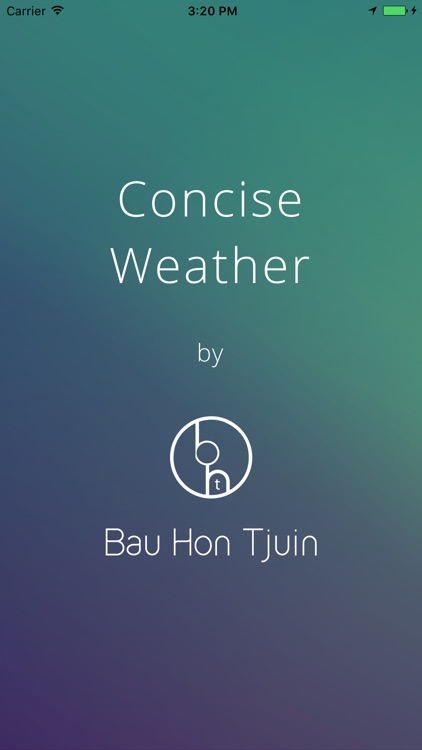 Concise Weather - Only know what matters!