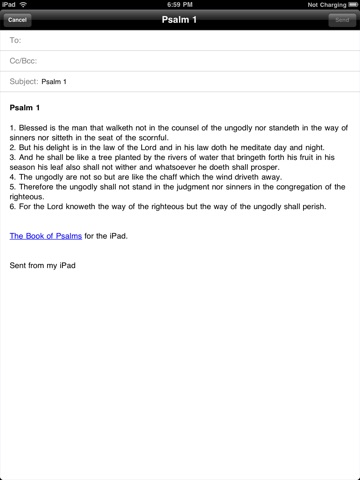 The Book of Psalms for iPad screenshot 3