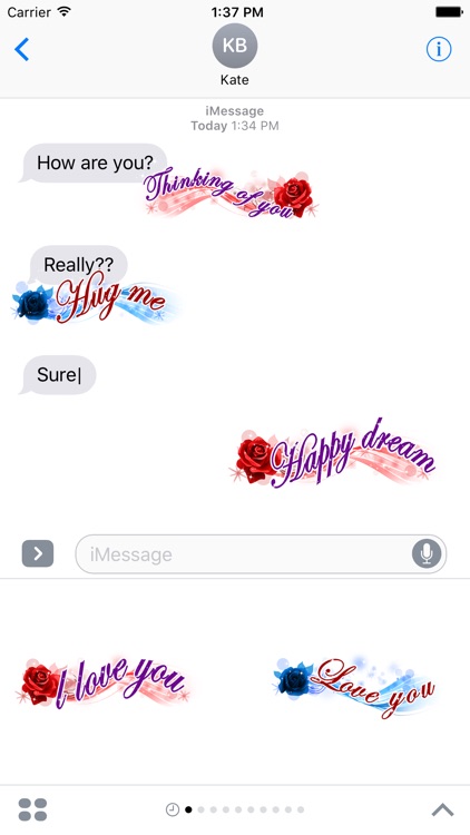 Love Messages Sticker - love stickers for iMessage