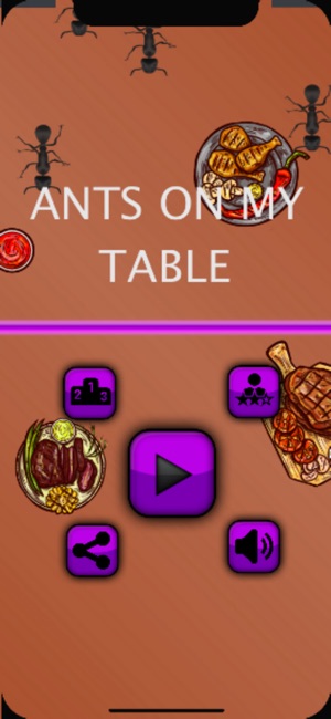 Ants on my table