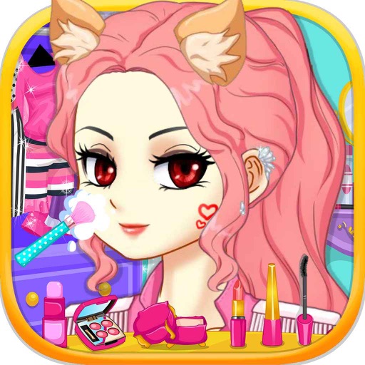 公主化妆沙龙-女生换装养成儿童教育小游戏免费 icon