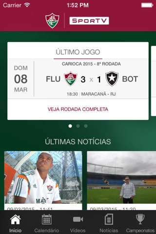 Fluminense Oficial screenshot 3