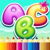 Abc Paint Draw Coloring Book For Toddler And Kids