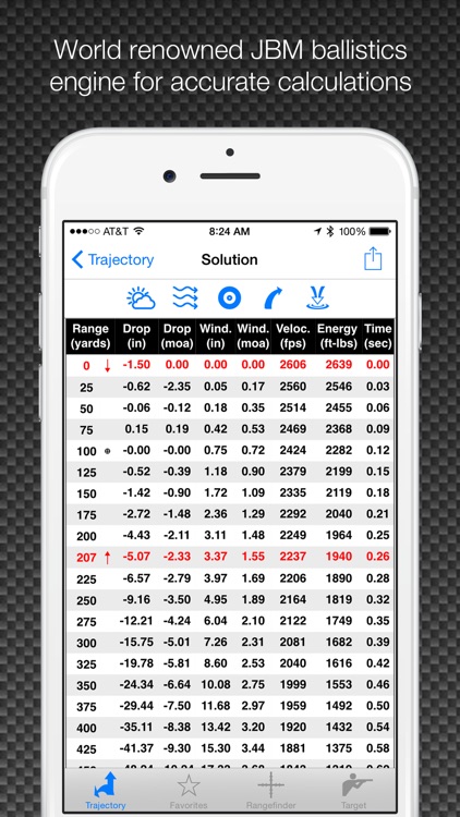 Ballistic Standard: JBM Ballistics Calculator