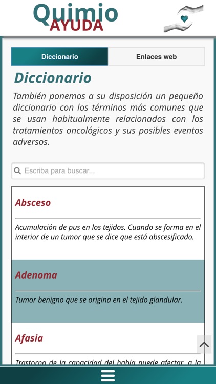 QuimioAyuda screenshot-3