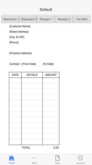 How to cancel & delete Rental Invoice from iphone & ipad 2