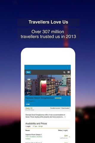 Korea Hotel Booking 80% Deals screenshot 4