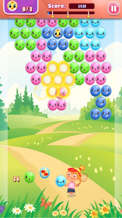 Tennis Bubble Arcade - FREE - girly summer balloon adventure