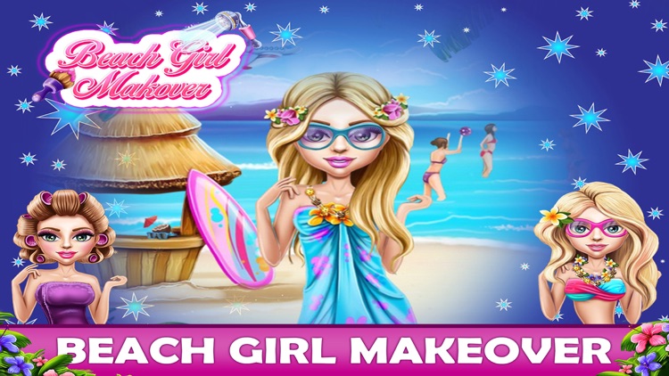 Beach Girl Makeover - Beach Model Makeup Salon,Makeover Game