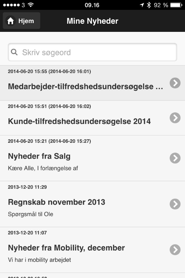 Lector Intranet App screenshot 3