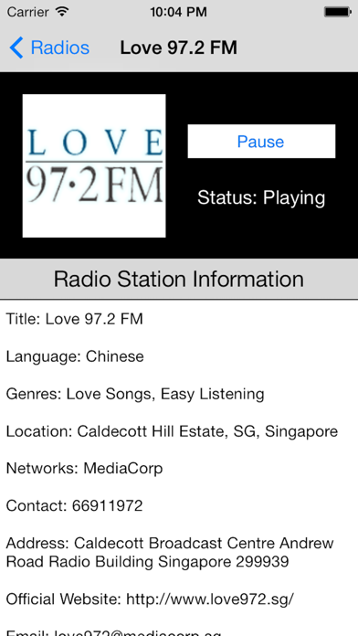 How to cancel & delete Singapore Radio Live Player (新加坡电台 / 電台) from iphone & ipad 4