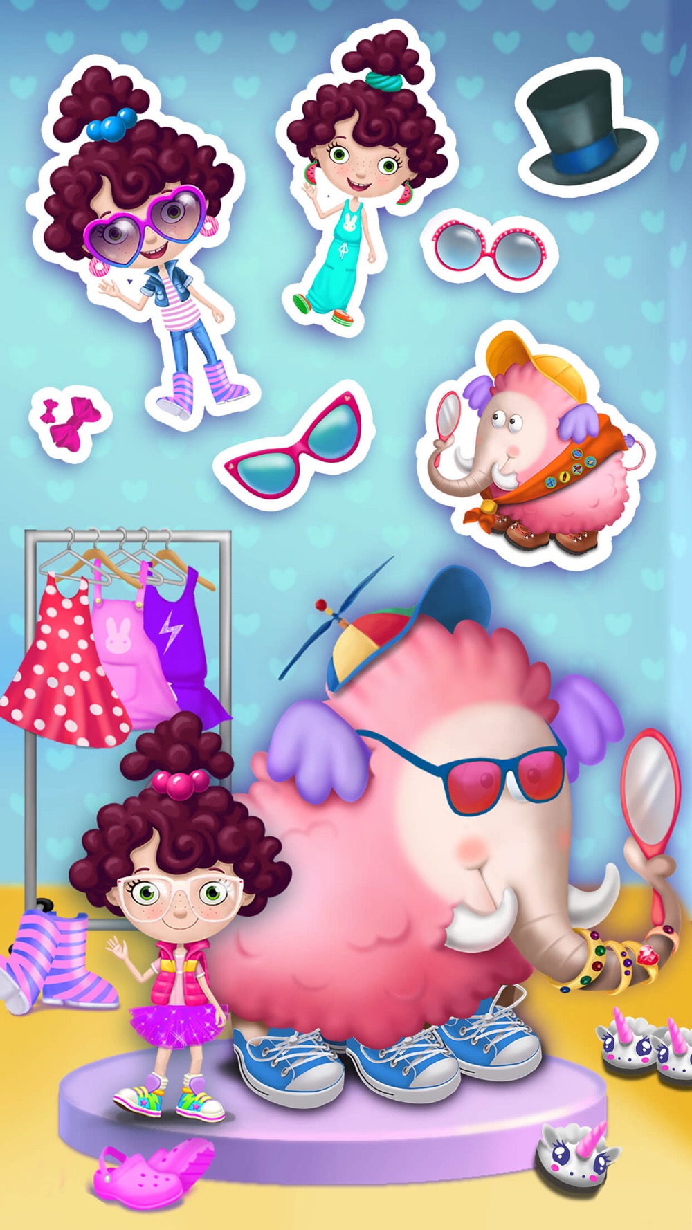 Mia and Her Mammoth – Secret Giant Pet Care hack tool