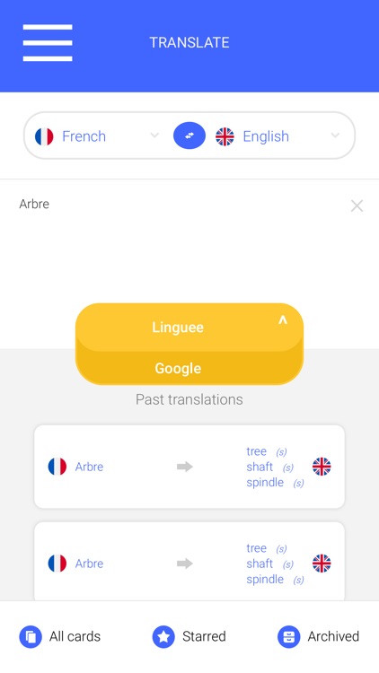 Léa Knows: translate & learn