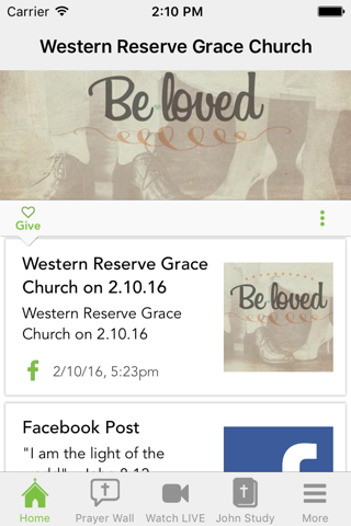 Western Reserve Grace Church screenshot 2