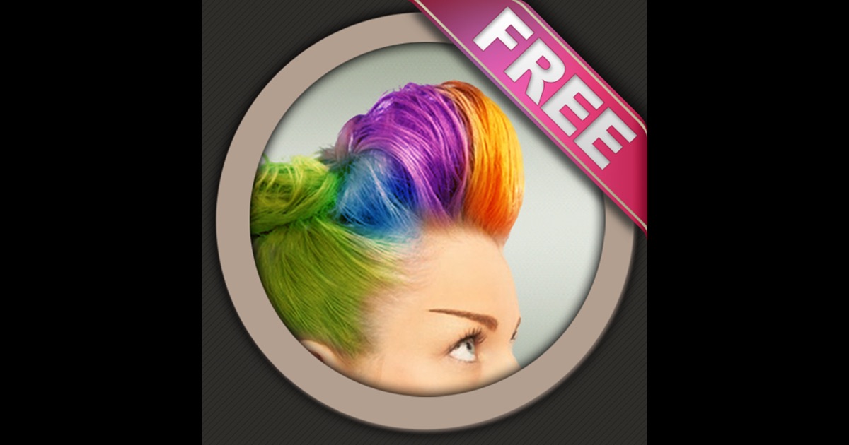 Hair Color Booth Free on the App Store