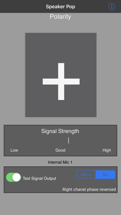 Speaker Polarity
