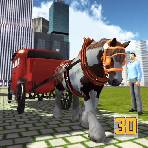Horse Carriage City Transport Simulator 2016 icon