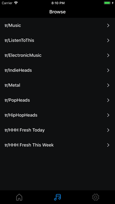 Radio for Reddit screenshot 2