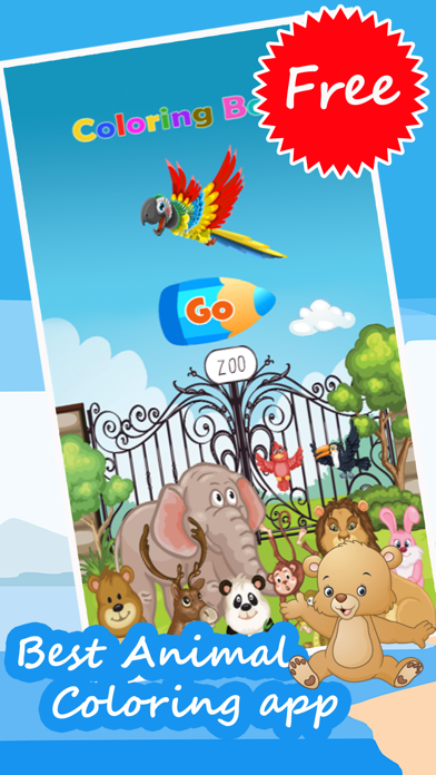 How to cancel & delete Adorable Animal Coloring Pages Creativity for Kids from iphone & ipad 1