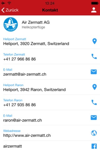 Air Zermatt AG screenshot 3
