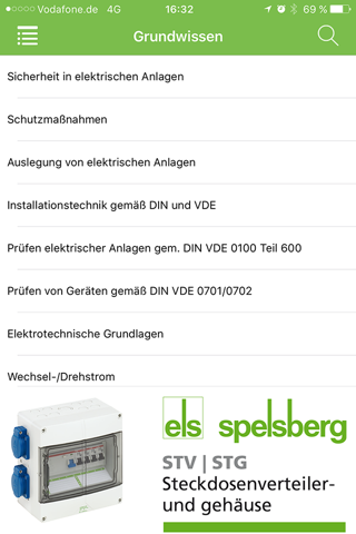 DE Praxis App Elektrotechnik screenshot 2