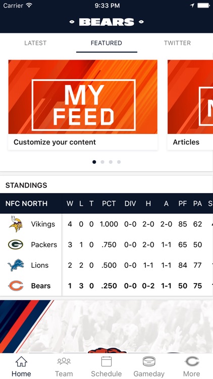 Chicago Bears Official App