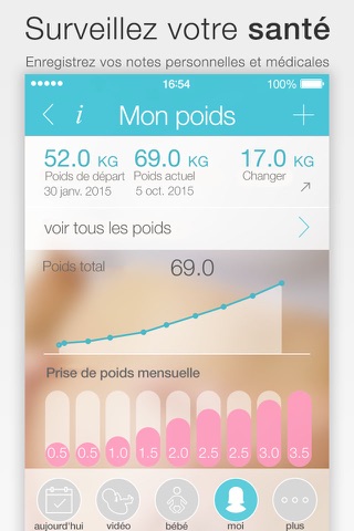 Pregnancy + | Tracker App screenshot 3