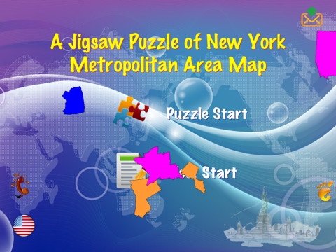 A jigsaw Puzzle of New York Metropolitan Area Map screenshot 3