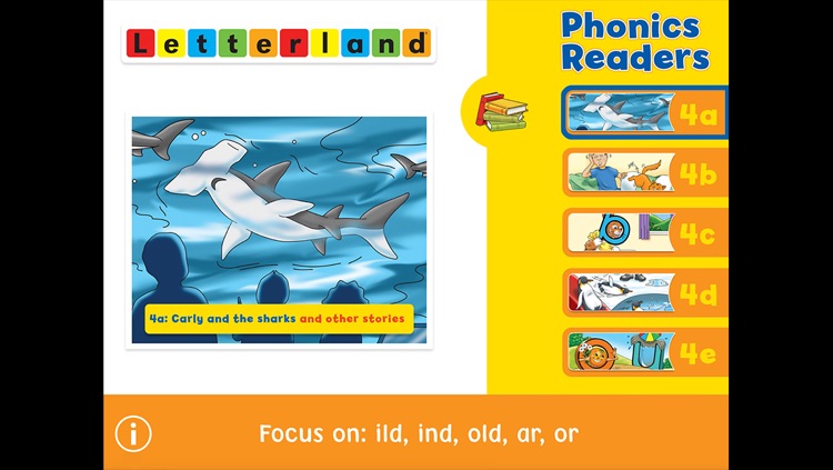 Letterland Phonics Readers Set 4