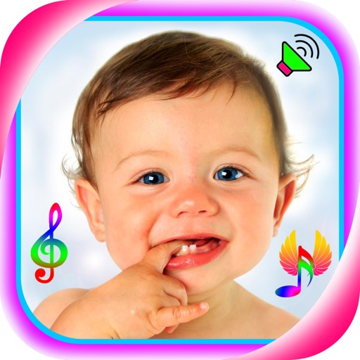 Baby Laugh & Cry Sound Effects Button Box Free Icon