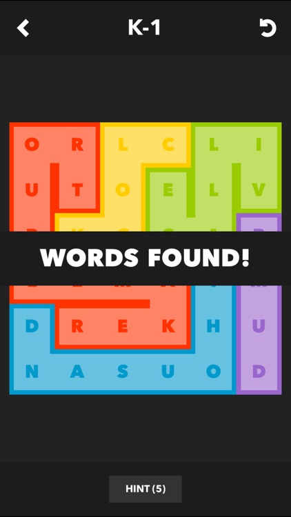 Block Words - Find the Words and Fill the Grid Game