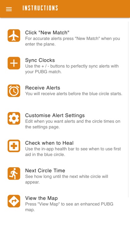 Circle Alerts for PUBG