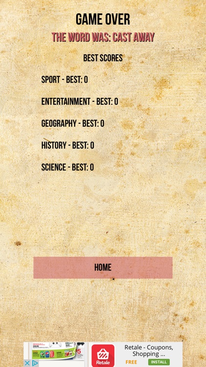 The Hangman Word Game