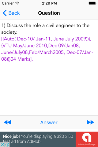 Civil QAs screenshot 3