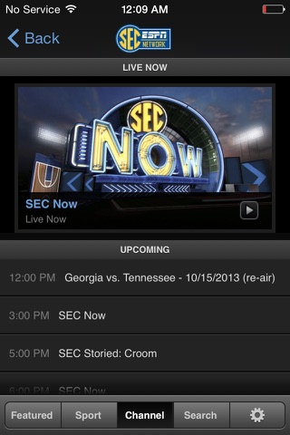 WatchESPN screenshot 2