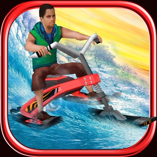 Surfing Bike Rally - 3D Jet Ski Stunt Racing Game Icon
