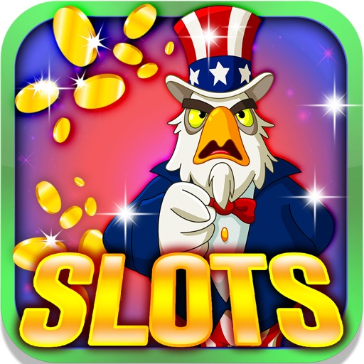 Uncle Sam Slots: Play the best American card games iOS App