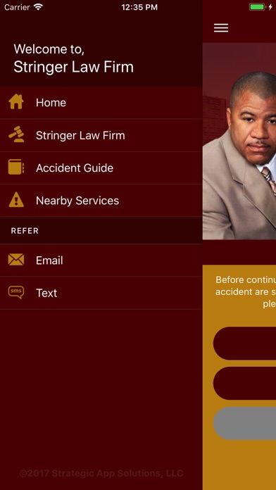 Stringer Law Firm screenshot 2