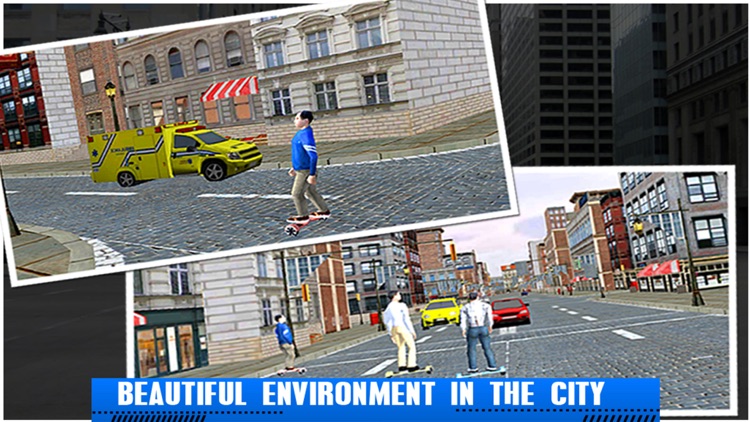 Hoverboard Riding Sim City screenshot-4